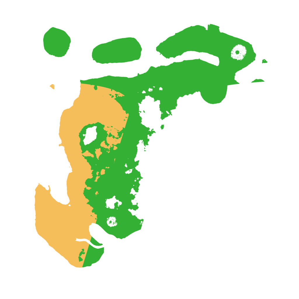 Biome Rust Map: Procedural Map, Size: 3000, Seed: 31020