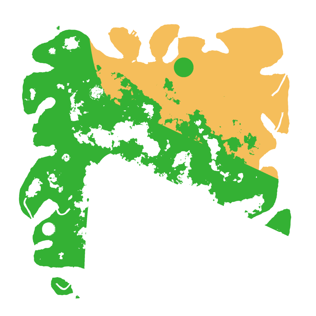 Biome Rust Map: Procedural Map, Size: 4250, Seed: 1245344396