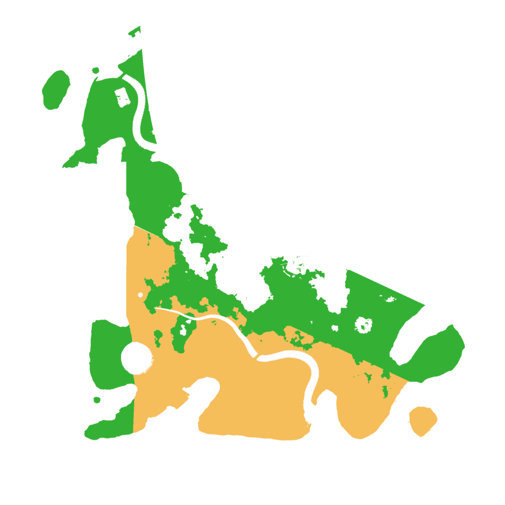 Biome Rust Map: Procedural Map, Size: 3000, Seed: 5572088