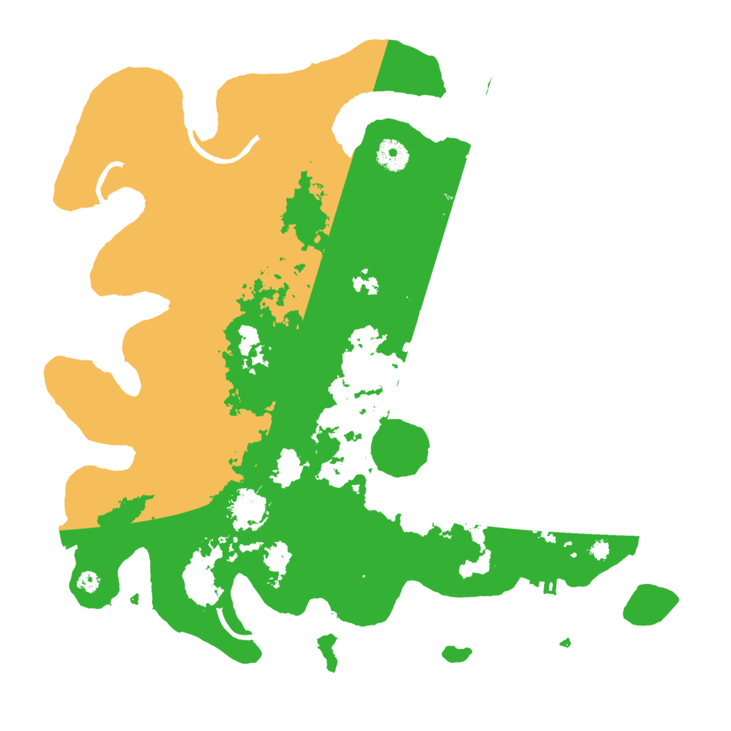 Biome Rust Map: Procedural Map, Size: 3500, Seed: 361738537