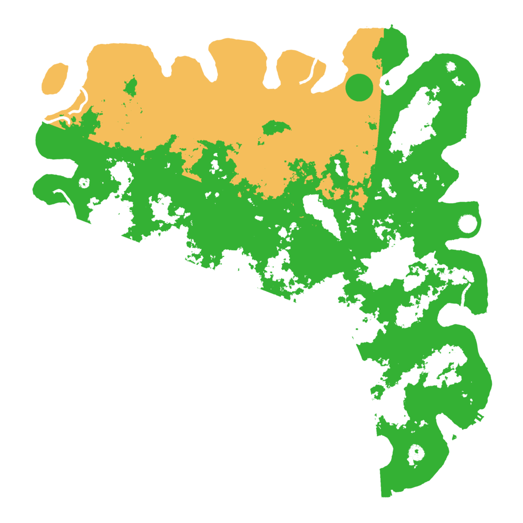 Biome Rust Map: Procedural Map, Size: 5000, Seed: 483464617