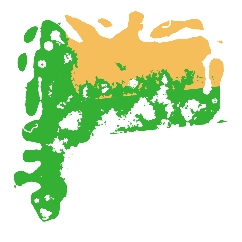 Biome Rust Map: Procedural Map, Size: 4500, Seed: 85453