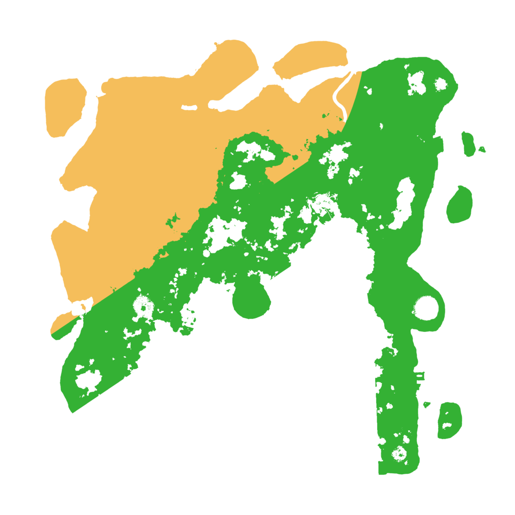 Biome Rust Map: Procedural Map, Size: 3750, Seed: 355147731