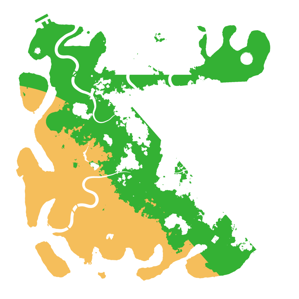 Biome Rust Map: Procedural Map, Size: 4250, Seed: 44618