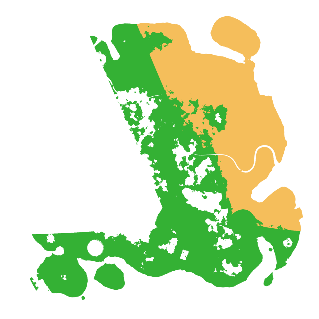 Biome Rust Map: Procedural Map, Size: 3500, Seed: 2113240096