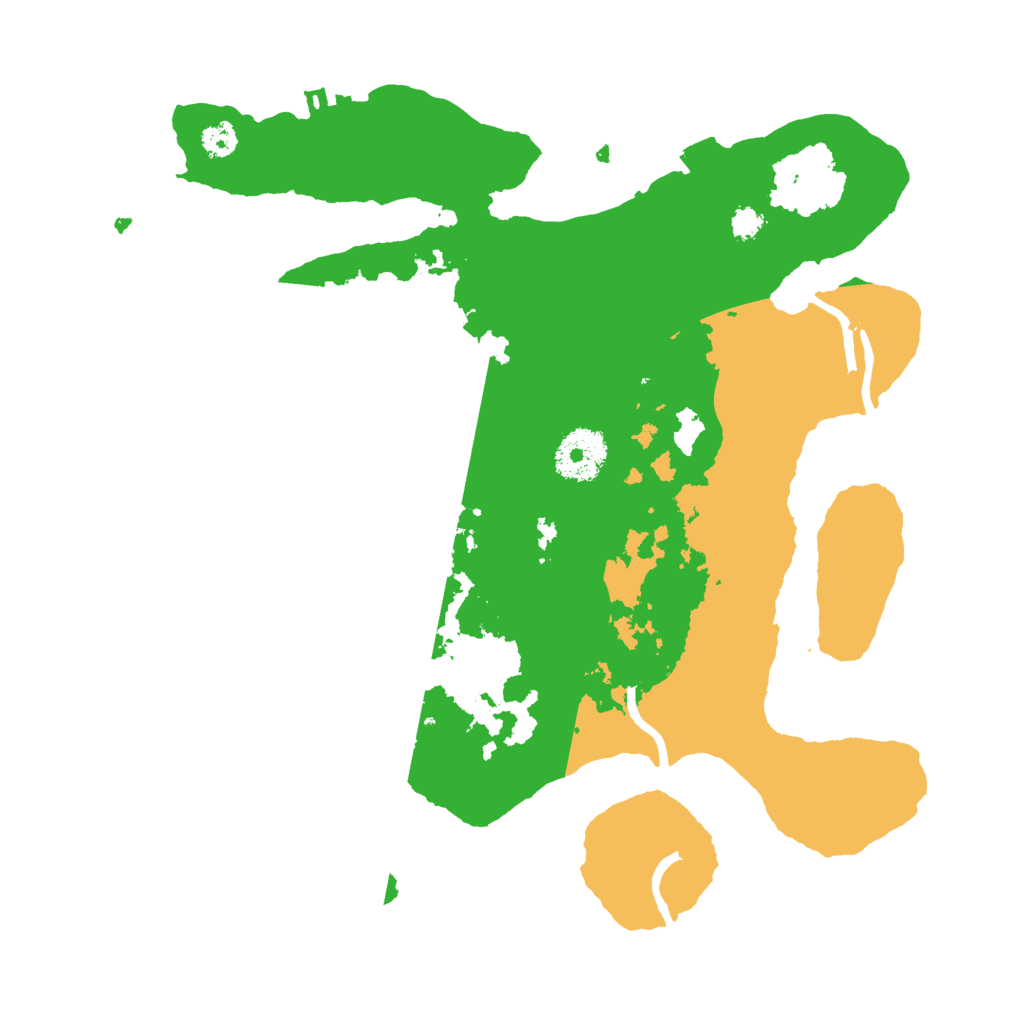 Biome Rust Map: Procedural Map, Size: 3000, Seed: 1018338375