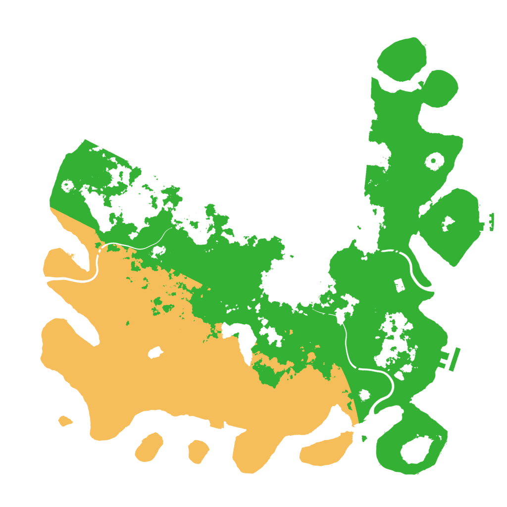 Biome Rust Map: Procedural Map, Size: 4250, Seed: 1178431139