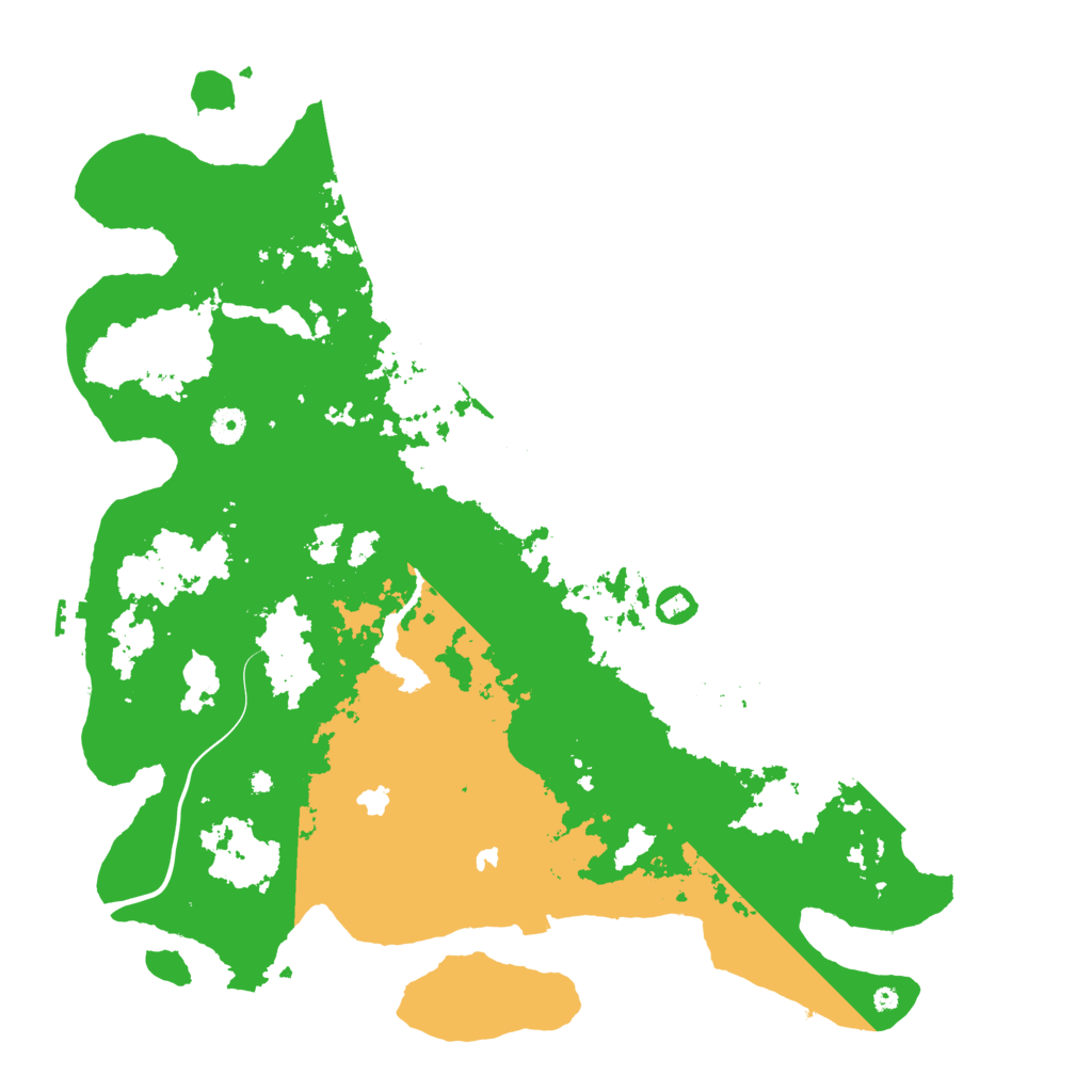 Biome Rust Map: Procedural Map, Size: 4500, Seed: 288966612