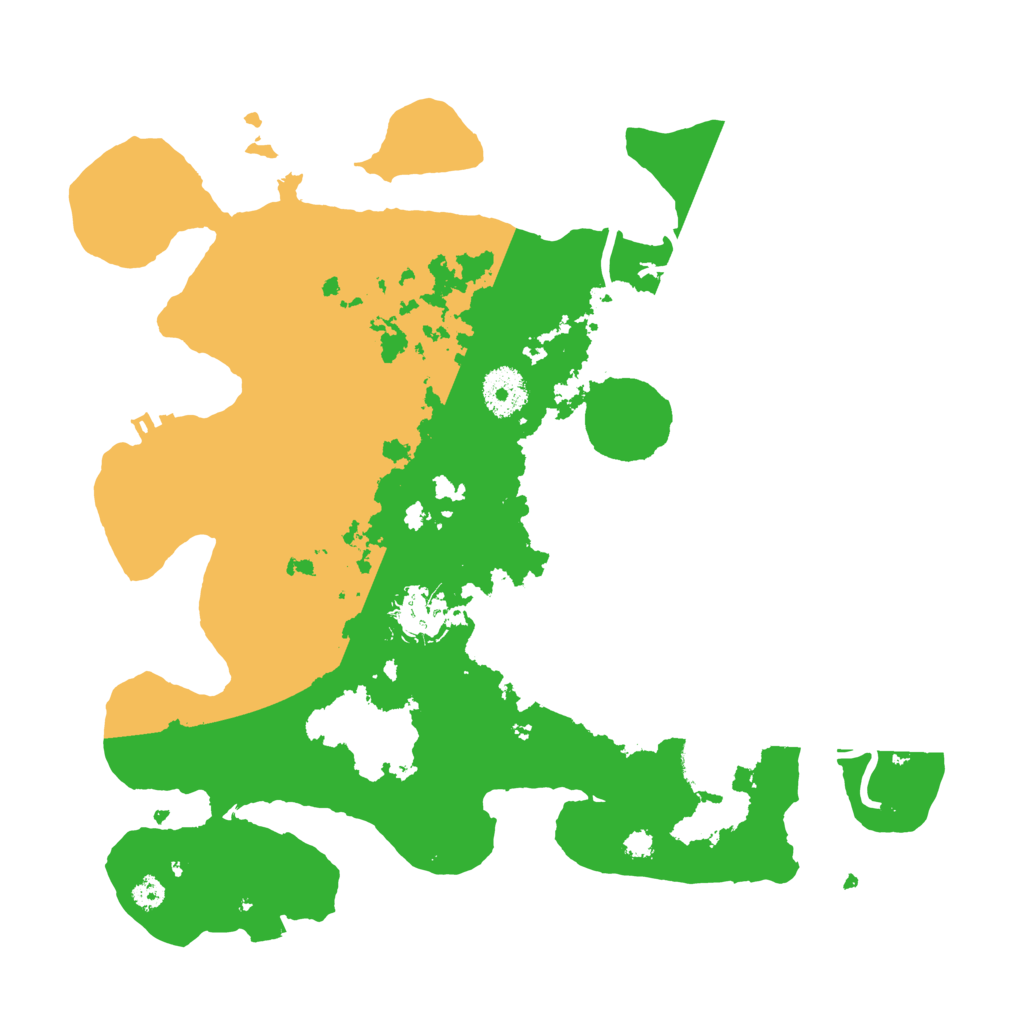 Biome Rust Map: Procedural Map, Size: 3300, Seed: 1781346963