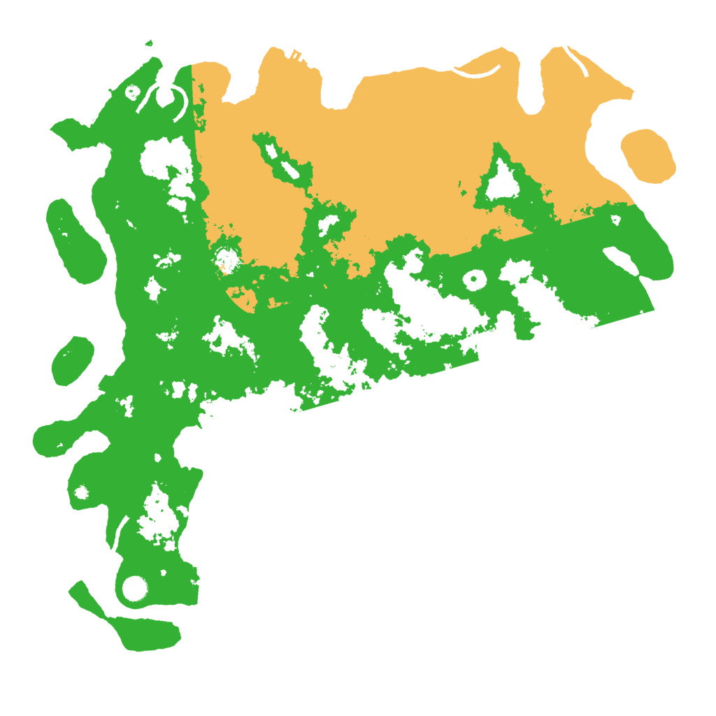 Biome Rust Map: Procedural Map, Size: 5000, Seed: 3344