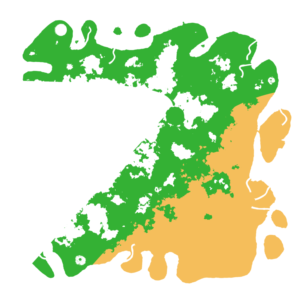 Biome Rust Map: Procedural Map, Size: 4500, Seed: 1219456694