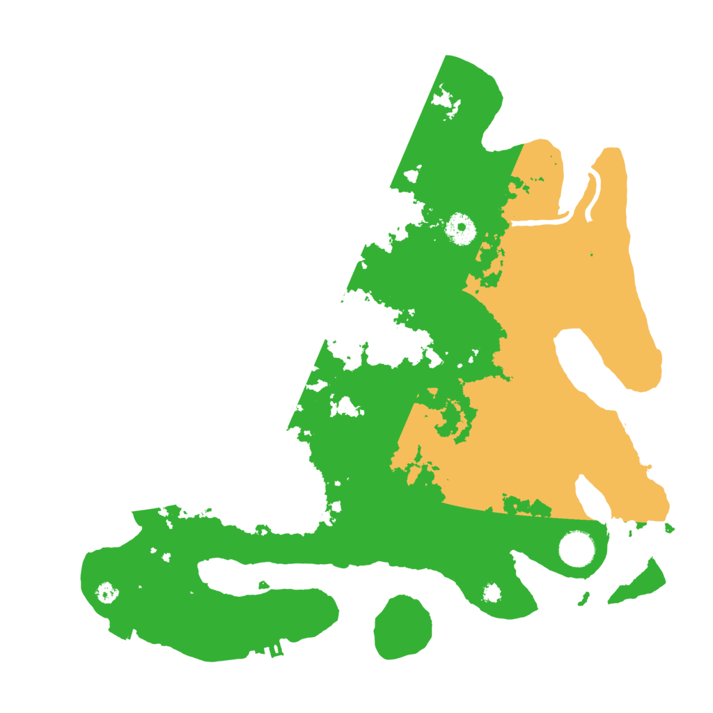 Biome Rust Map: Procedural Map, Size: 3500, Seed: 1065638709