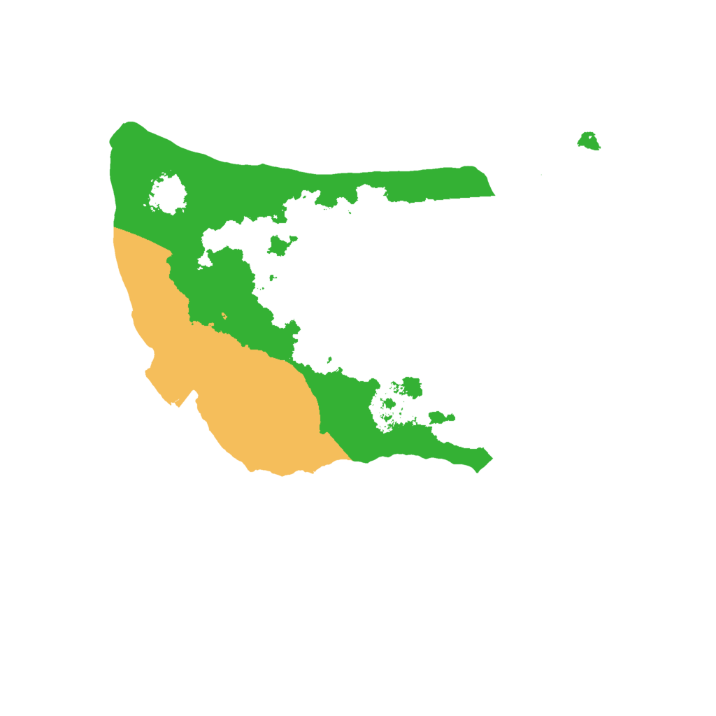 Biome Rust Map: Procedural Map, Size: 1700, Seed: 298552993