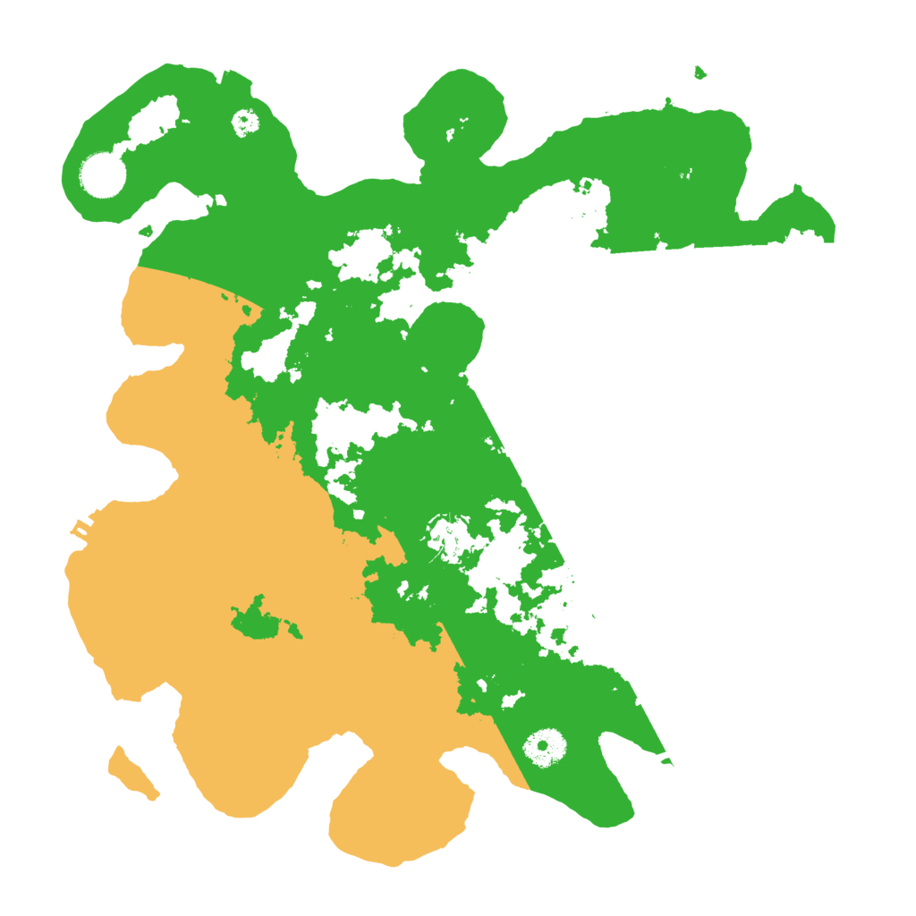 Biome Rust Map: Procedural Map, Size: 3500, Seed: 1108404908