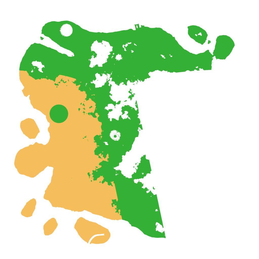 Biome Rust Map: Procedural Map, Size: 3700, Seed: 1748536078