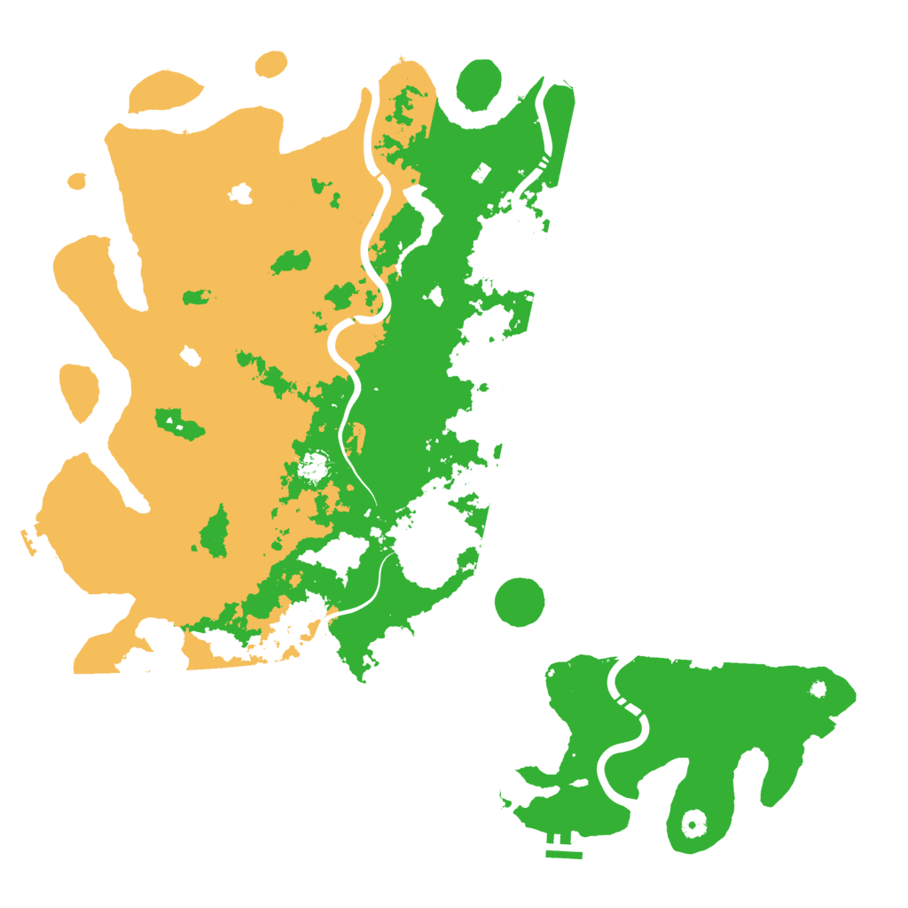 Biome Rust Map: Procedural Map, Size: 5000, Seed: 1082013