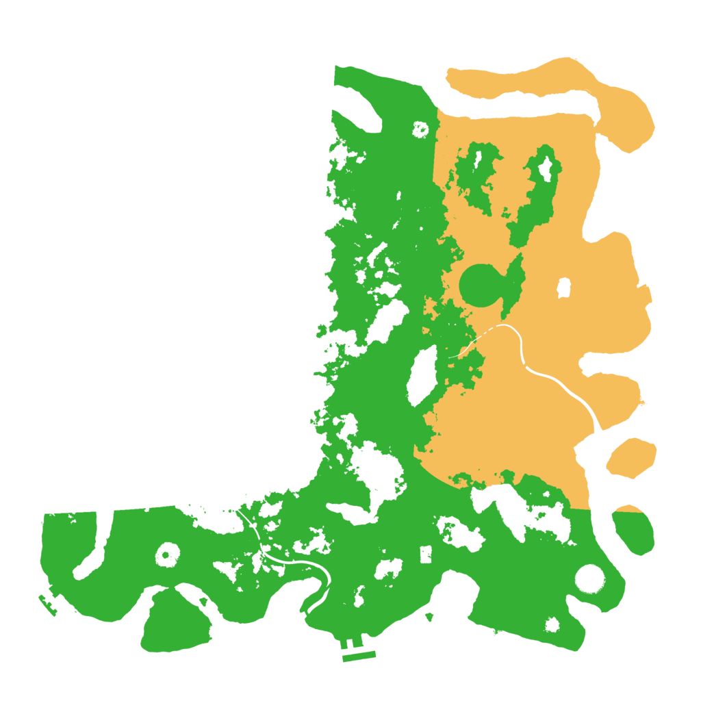 Biome Rust Map: Procedural Map, Size: 4250, Seed: 921473721