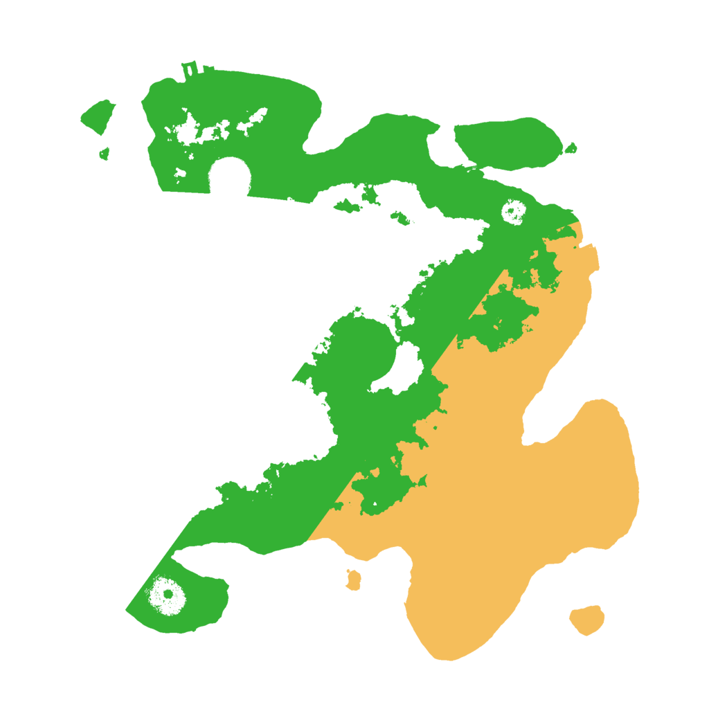 Biome Rust Map: Procedural Map, Size: 3000, Seed: 1702204168