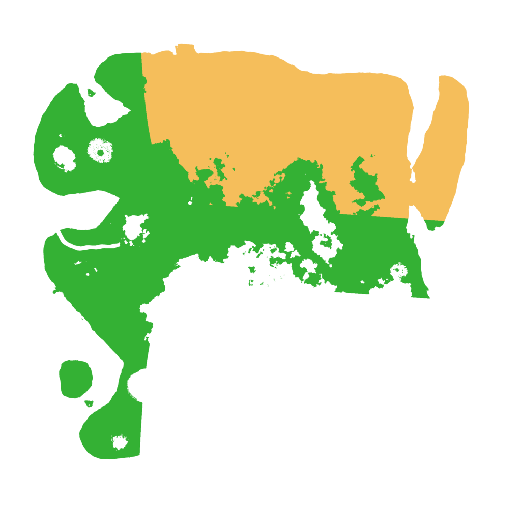 Biome Rust Map: Procedural Map, Size: 3200, Seed: 860359535