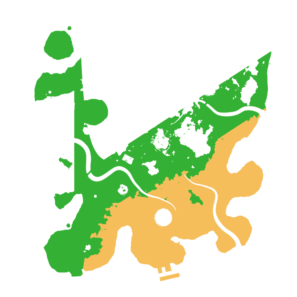 Biome Rust Map: Procedural Map, Size: 3000, Seed: 85374