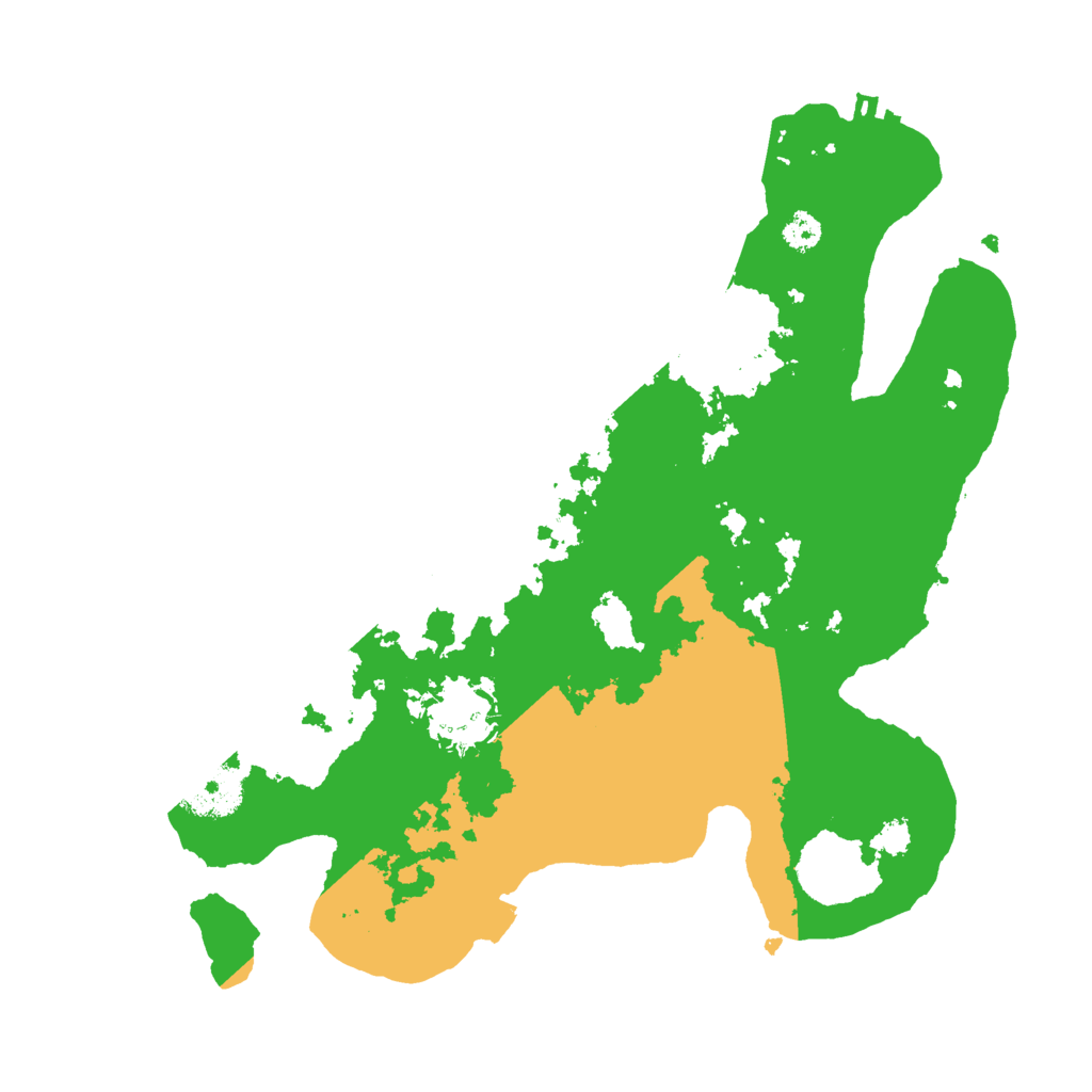 Biome Rust Map: Procedural Map, Size: 3000, Seed: 1627749332