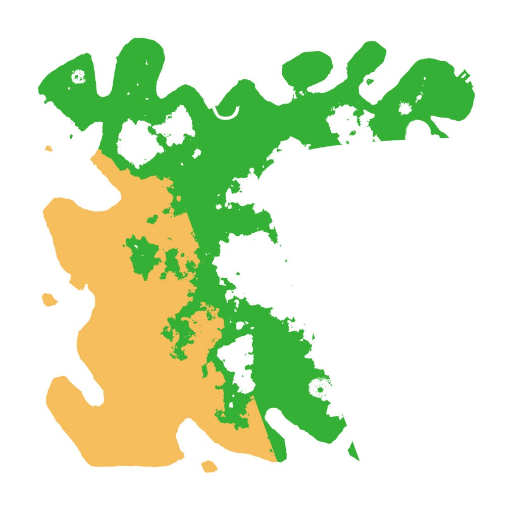 Biome Rust Map: Procedural Map, Size: 3700, Seed: 1206985802