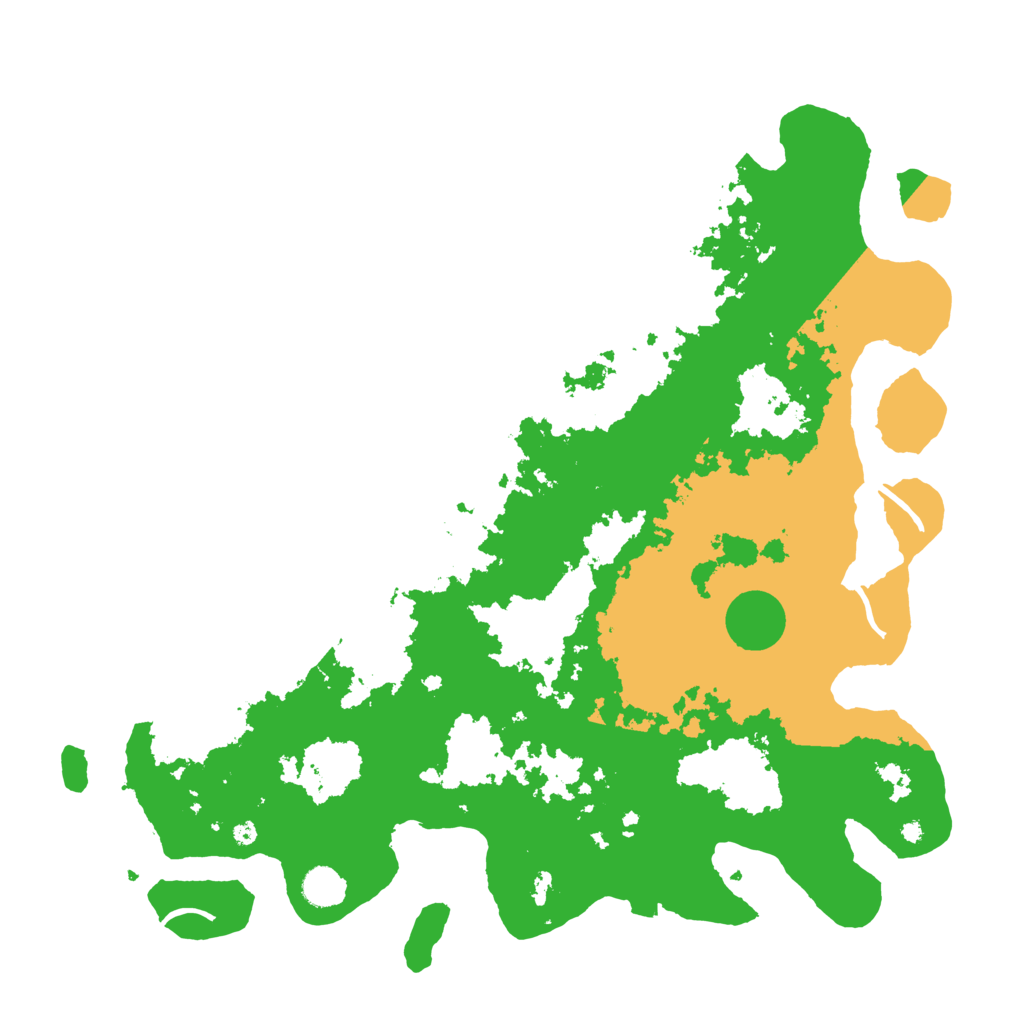 Biome Rust Map: Procedural Map, Size: 4500, Seed: 1509654138