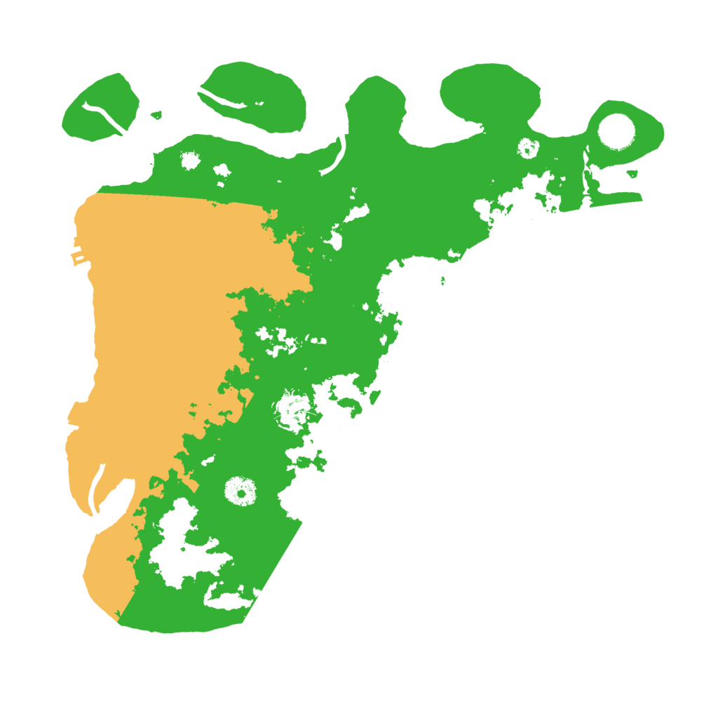 Biome Rust Map: Procedural Map, Size: 3500, Seed: 633365305