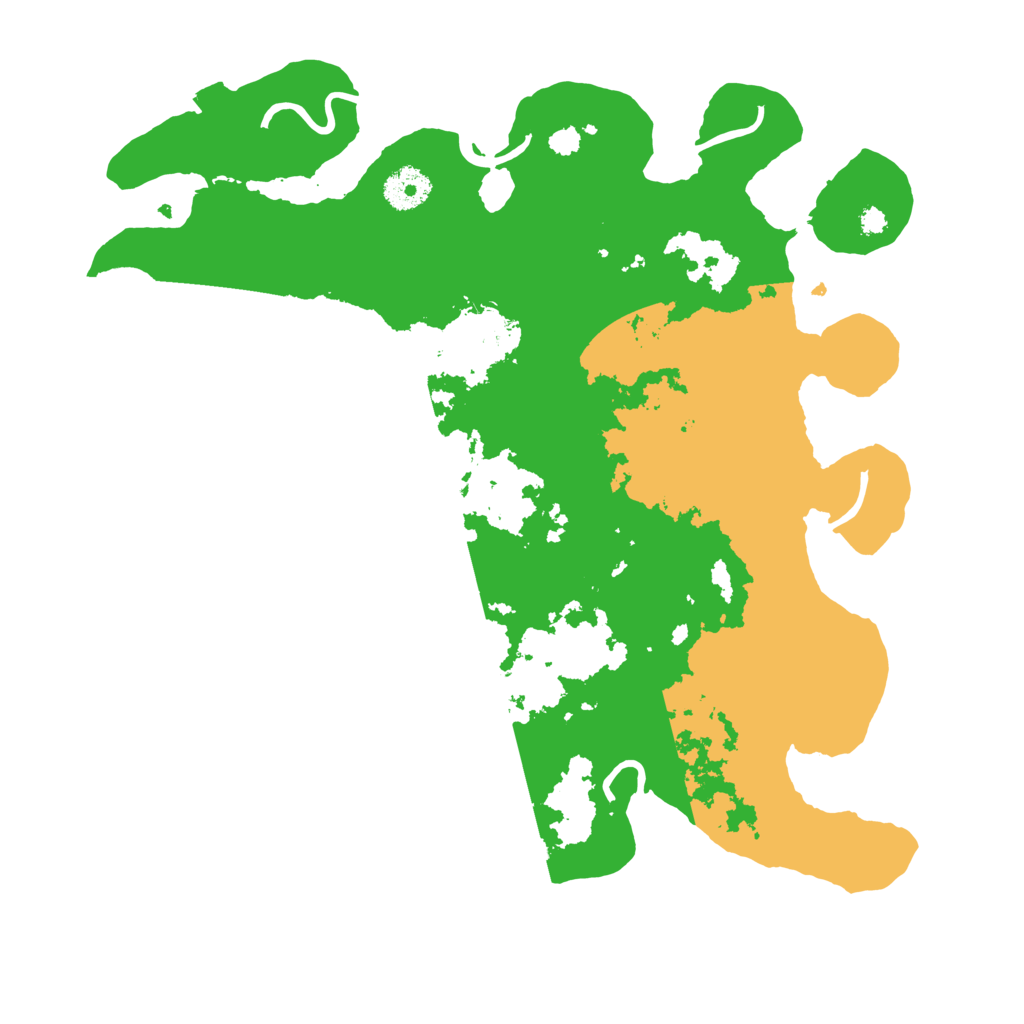 Biome Rust Map: Procedural Map, Size: 3500, Seed: 1953070888