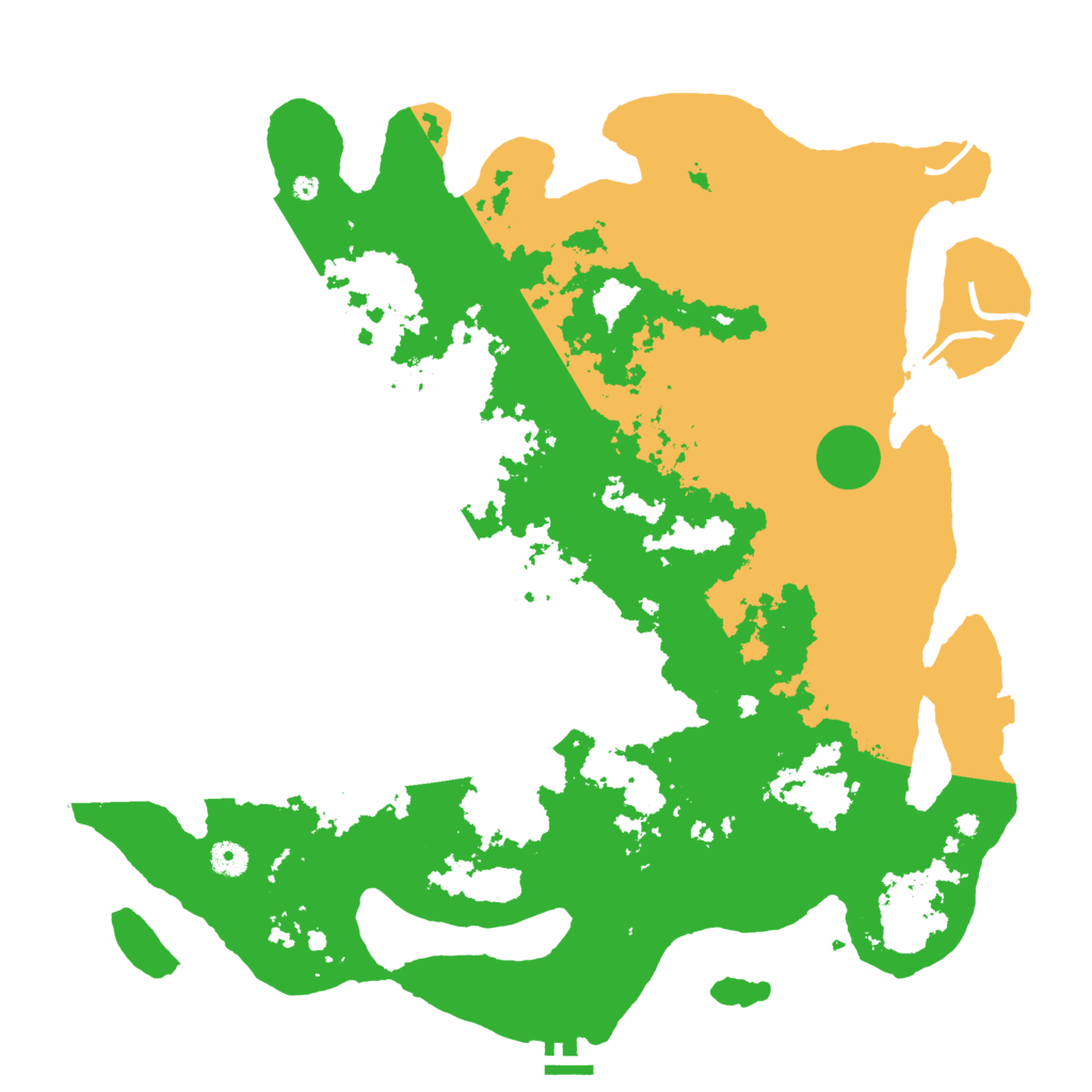 Biome Rust Map: Procedural Map, Size: 4500, Seed: 1278880762