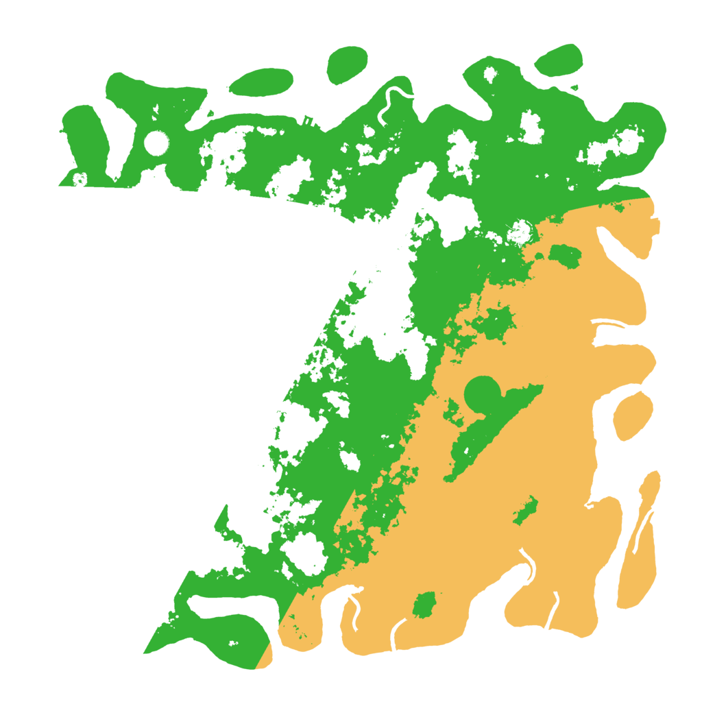 Biome Rust Map: Procedural Map, Size: 5000, Seed: 1251382827