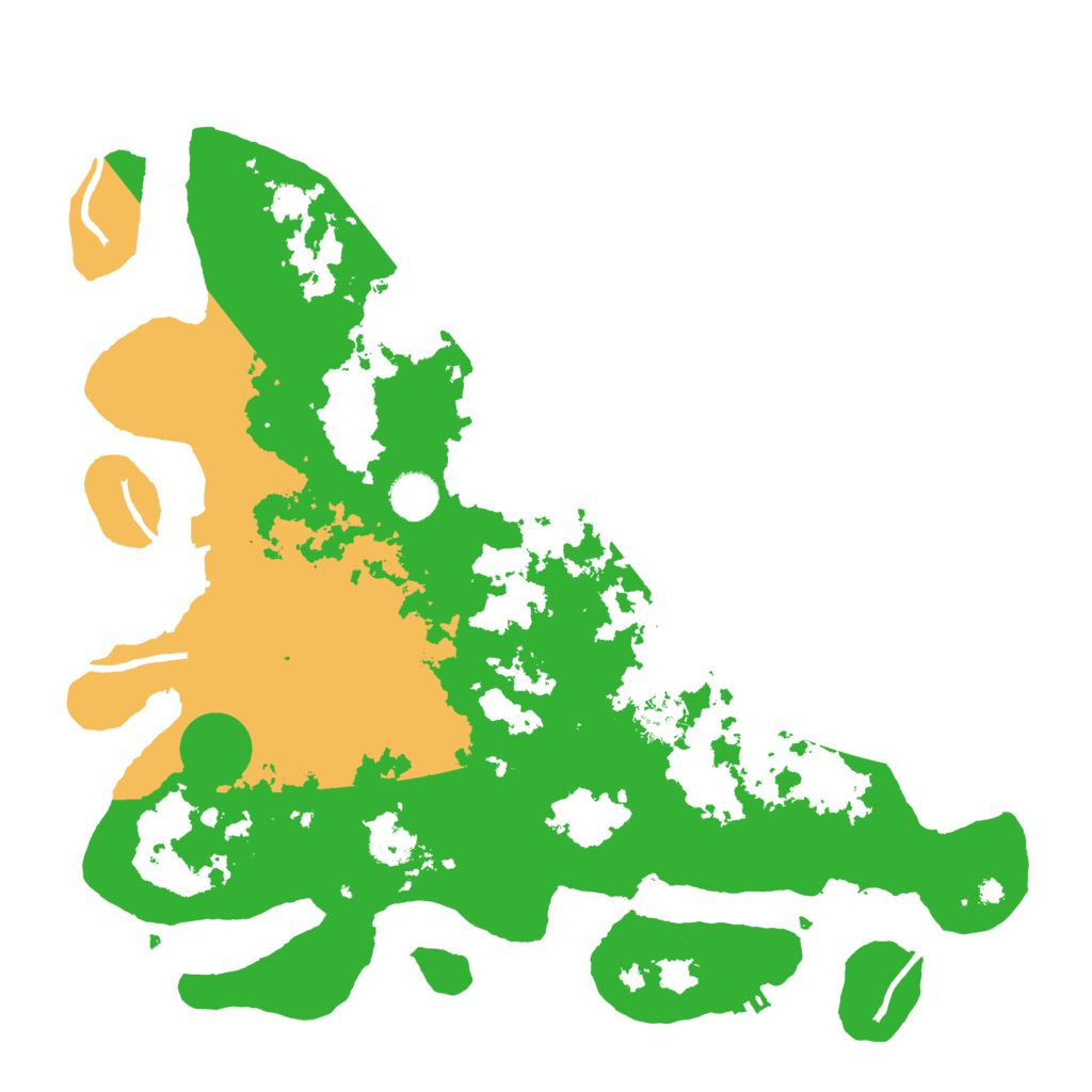 Biome Rust Map: Procedural Map, Size: 4000, Seed: 160140805