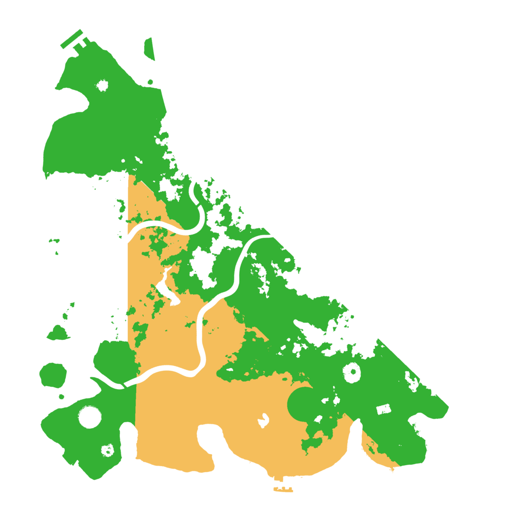 Biome Rust Map: Procedural Map, Size: 4000, Seed: 24547