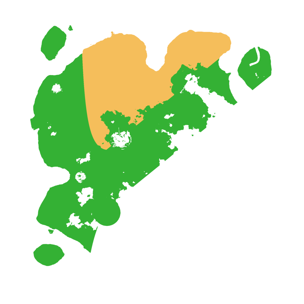 Biome Rust Map: Procedural Map, Size: 3000, Seed: 83943