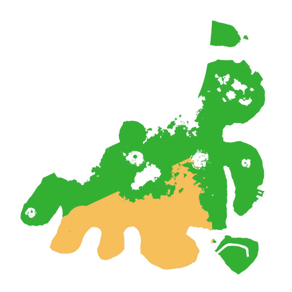 Biome Rust Map: Procedural Map, Size: 3000, Seed: 1608939490