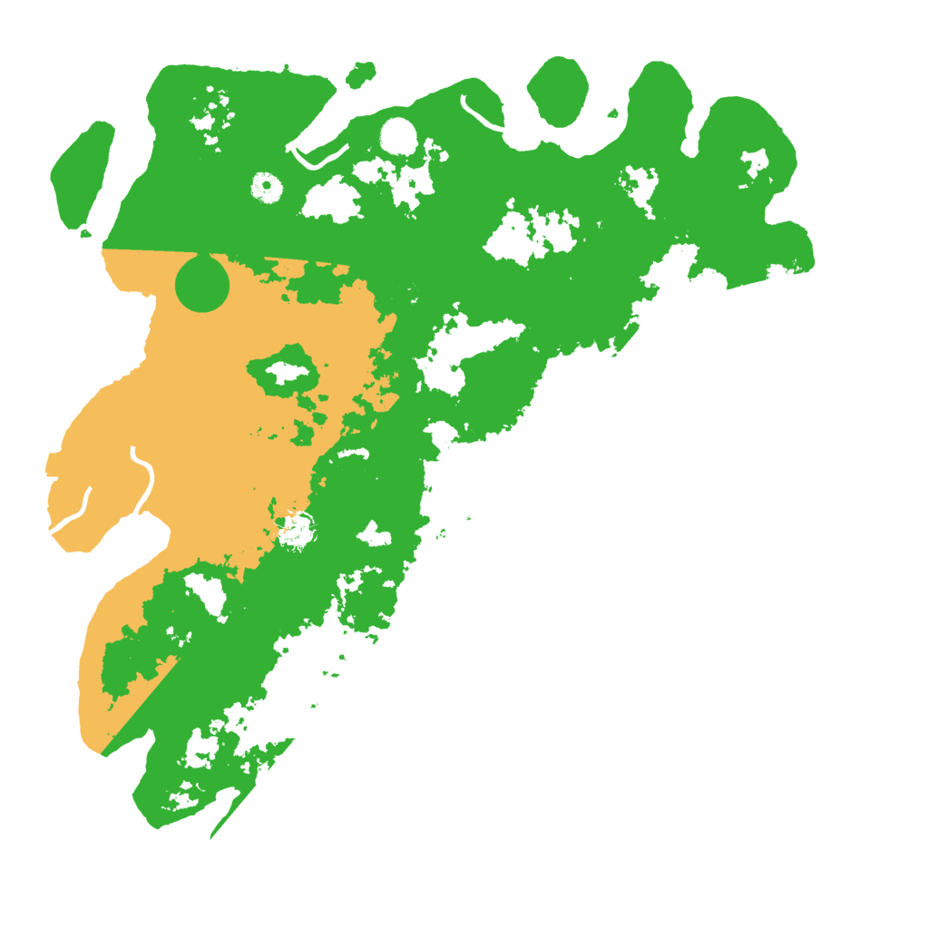 Biome Rust Map: Procedural Map, Size: 4500, Seed: 1202442868