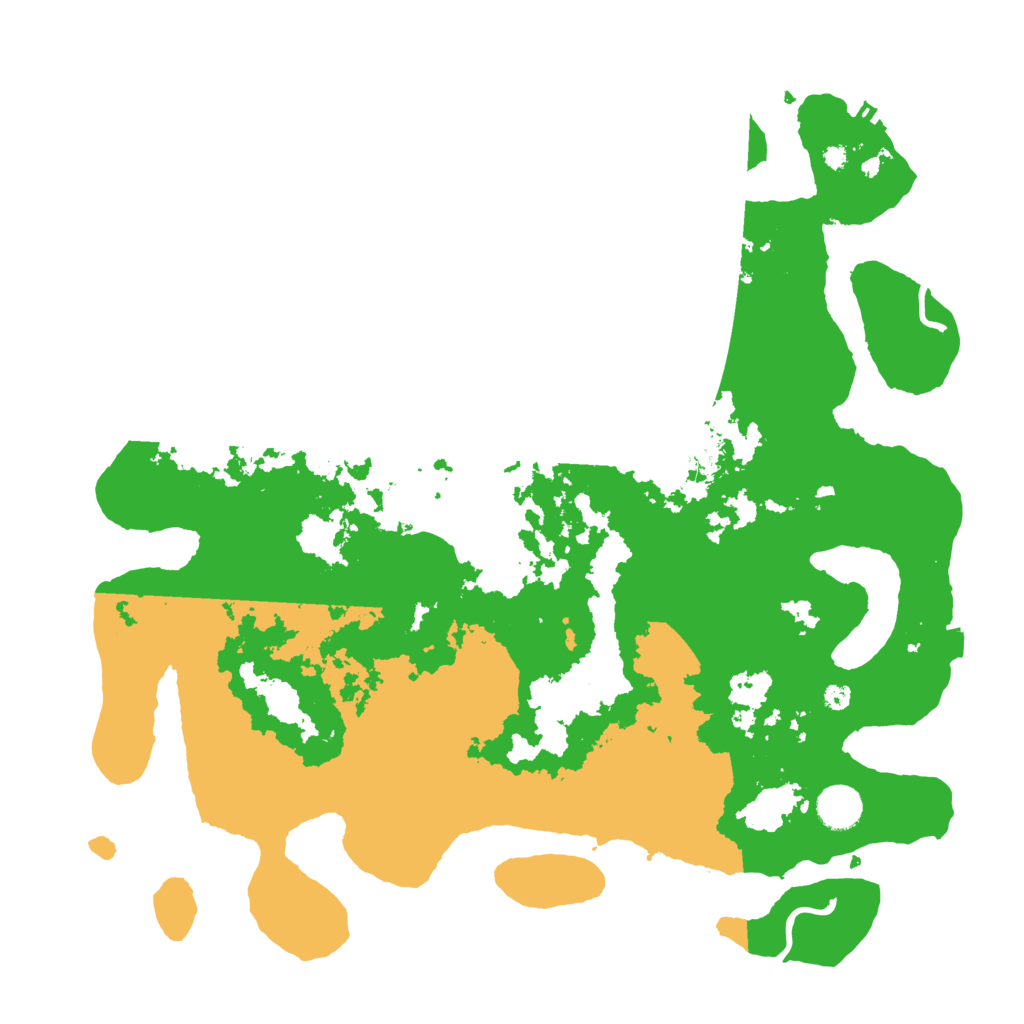 Biome Rust Map: Procedural Map, Size: 4000, Seed: 182013