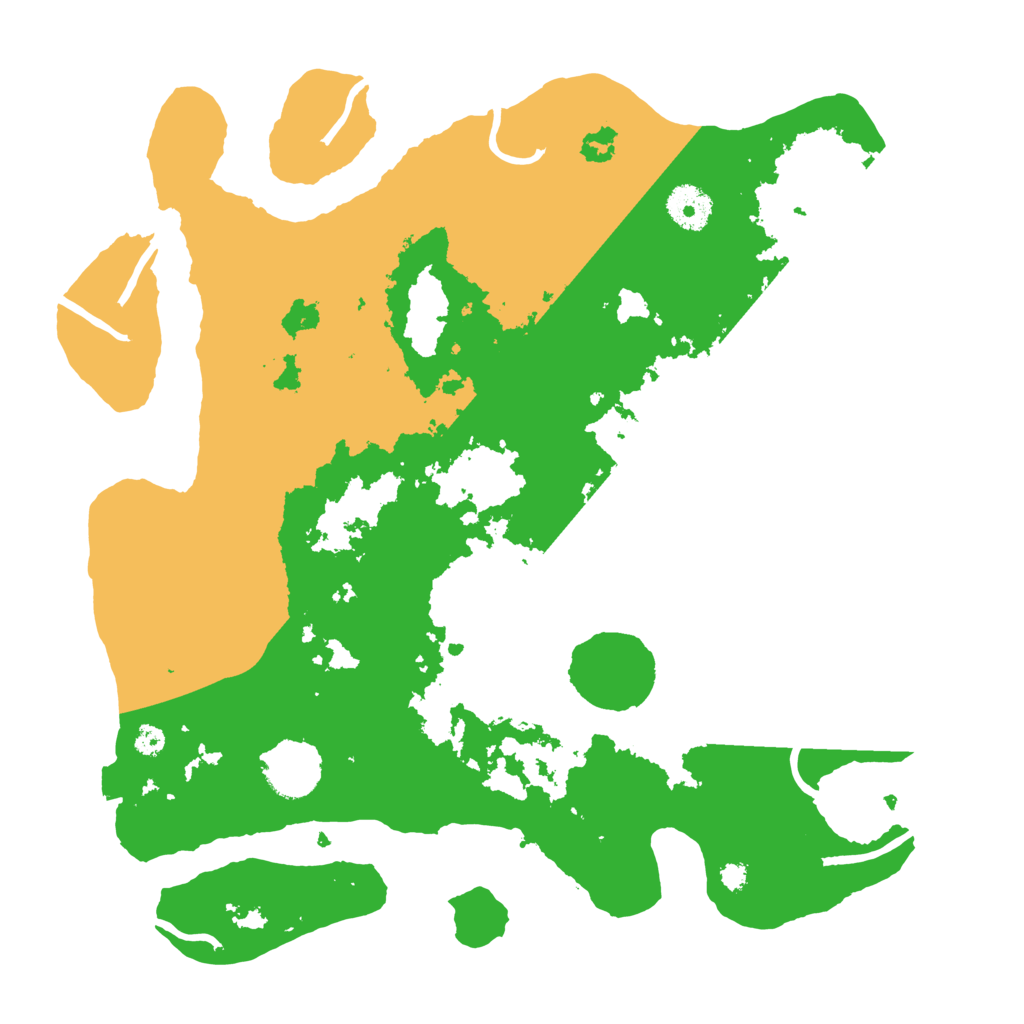 Biome Rust Map: Procedural Map, Size: 3500, Seed: 907978729