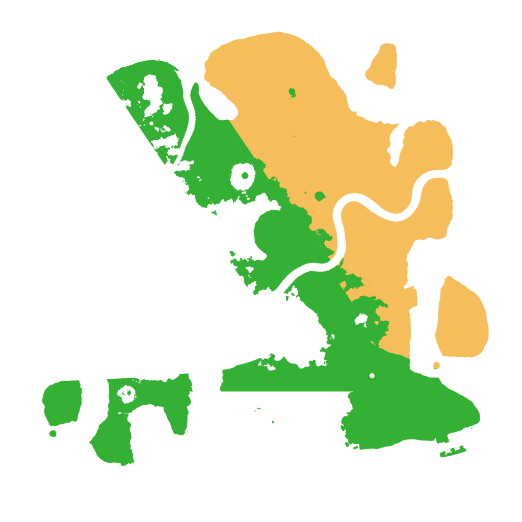 Biome Rust Map: Procedural Map, Size: 3000, Seed: 175422