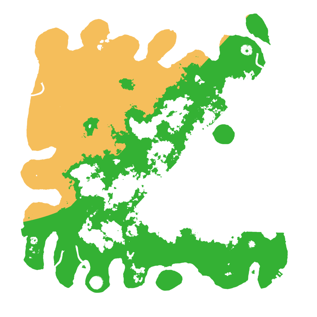 Biome Rust Map: Procedural Map, Size: 4250, Seed: 439264602