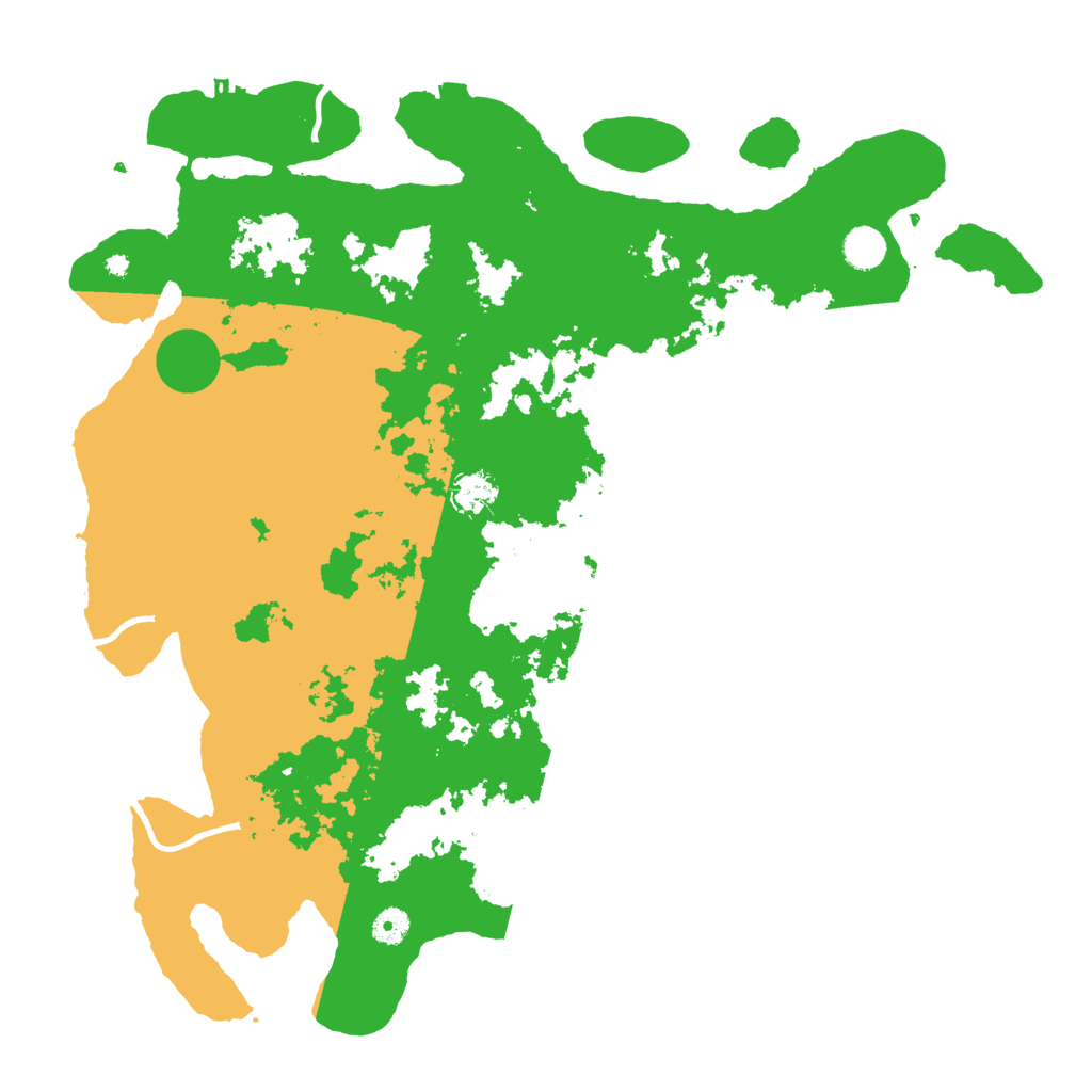 Biome Rust Map: Procedural Map, Size: 4500, Seed: 30023363