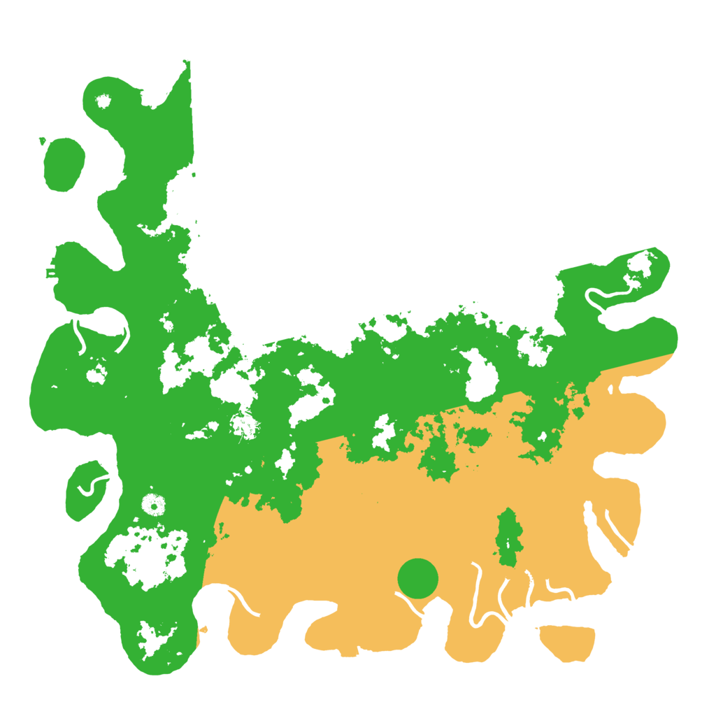 Biome Rust Map: Procedural Map, Size: 4650, Seed: 1