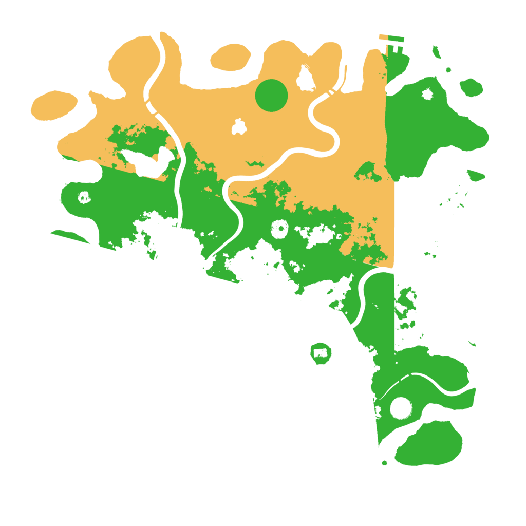 Biome Rust Map: Procedural Map, Size: 4250, Seed: 2091006683