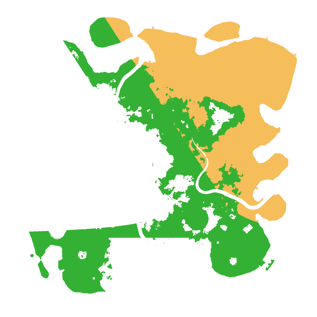 Biome Rust Map: Procedural Map, Size: 3750, Seed: 9138625