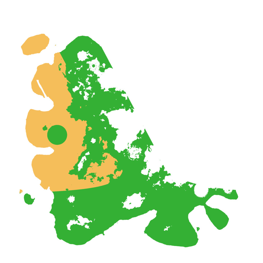 Biome Rust Map: Procedural Map, Size: 3500, Seed: 1148871000