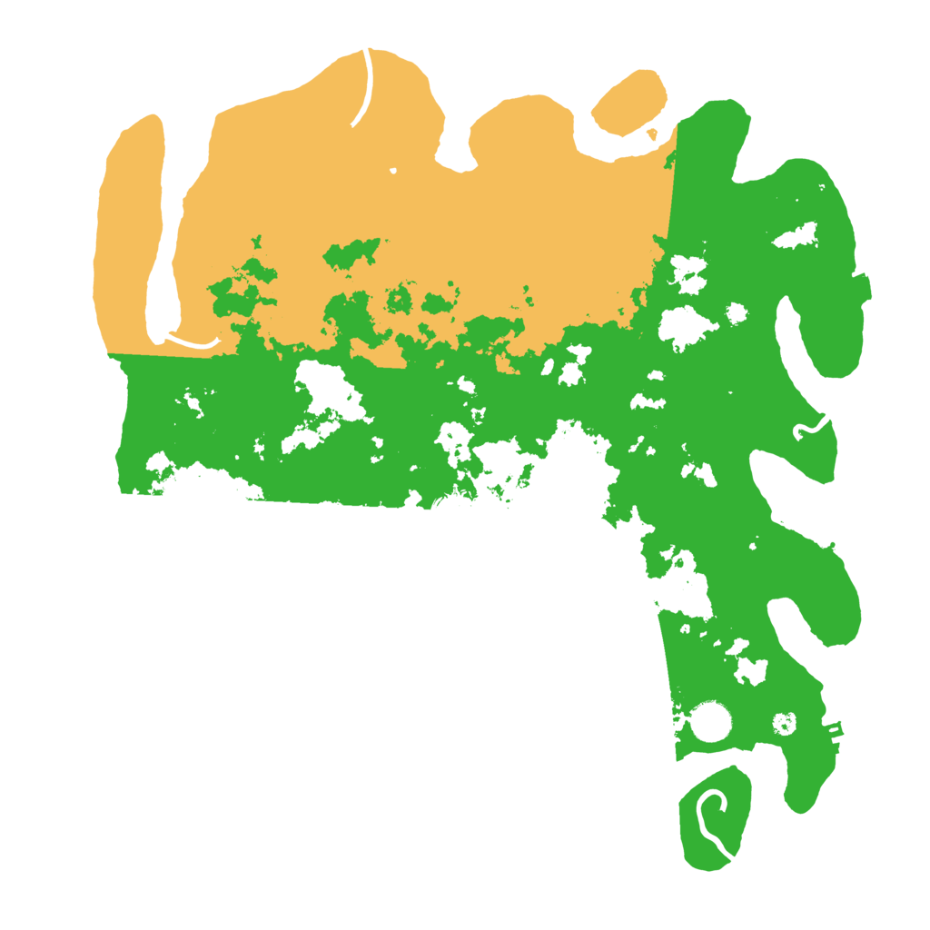 Biome Rust Map: Procedural Map, Size: 4000, Seed: 600589423