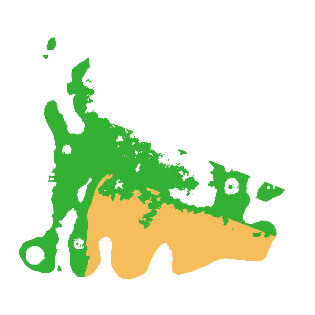 Biome Rust Map: Procedural Map, Size: 3000, Seed: 1164640256