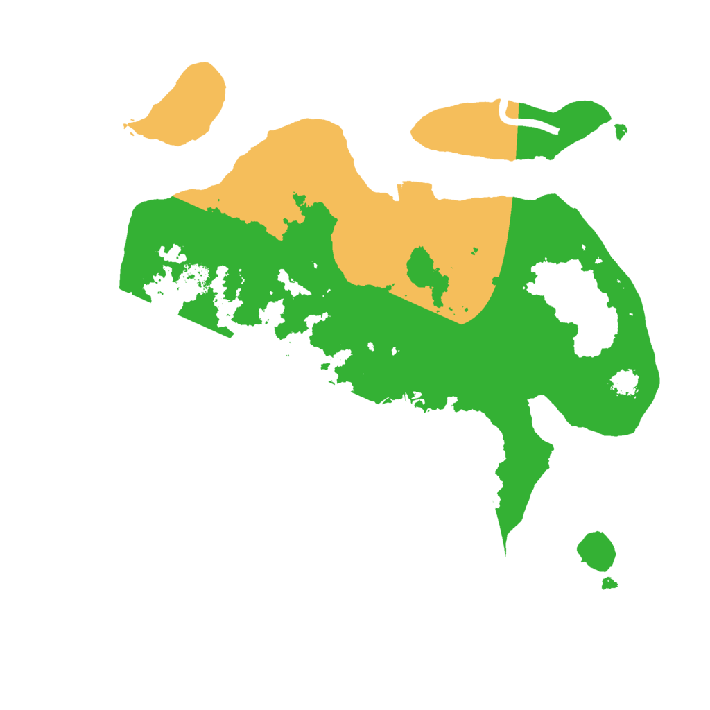 Biome Rust Map: Procedural Map, Size: 2399, Seed: 98481651