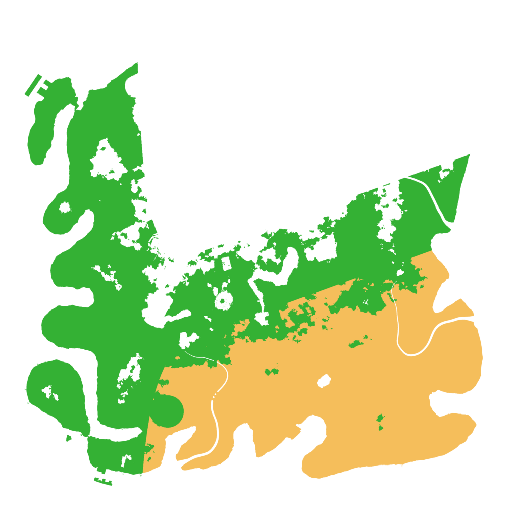 Biome Rust Map: Procedural Map, Size: 4250, Seed: 896224520