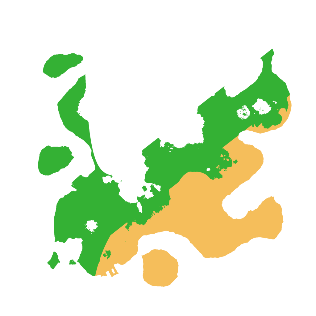 Biome Rust Map: Procedural Map, Size: 2500, Seed: 1089747241